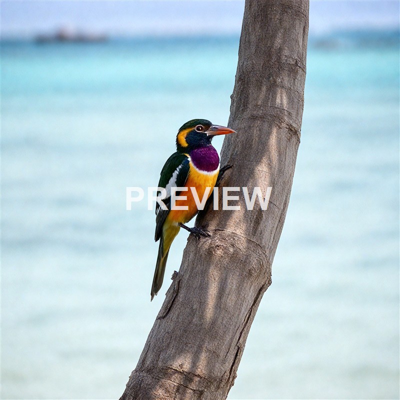 a-rare-colorful-bird-sitting-on-a-tree-trunk-on-a-gre (3)_250320211414_Filename Text 2_01142_Filename Text 3_result